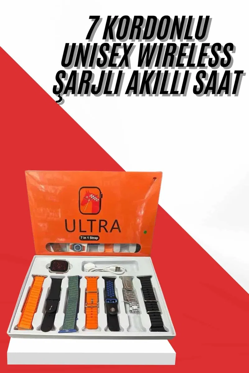 Unı 7 Kordonlu Çok Fonksiyonlu Nabız Ölçer Uyku ve Sağlık Takibi