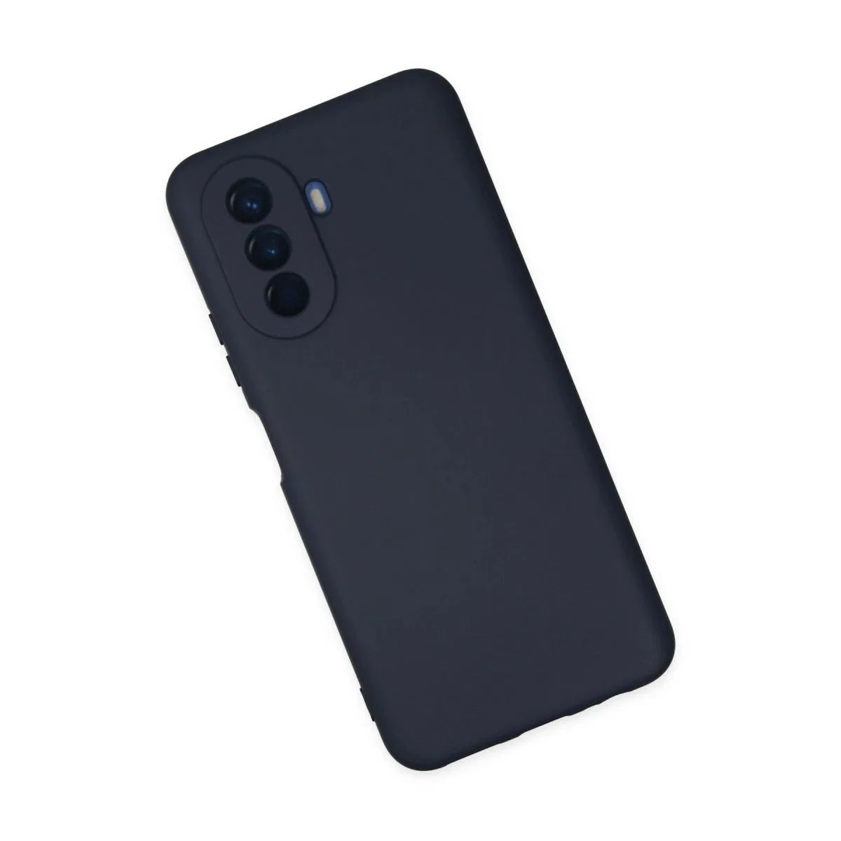 Huawei Nova Y70 Kılıf Nano İçi Kadife Silikon - Lacivert görsel 3