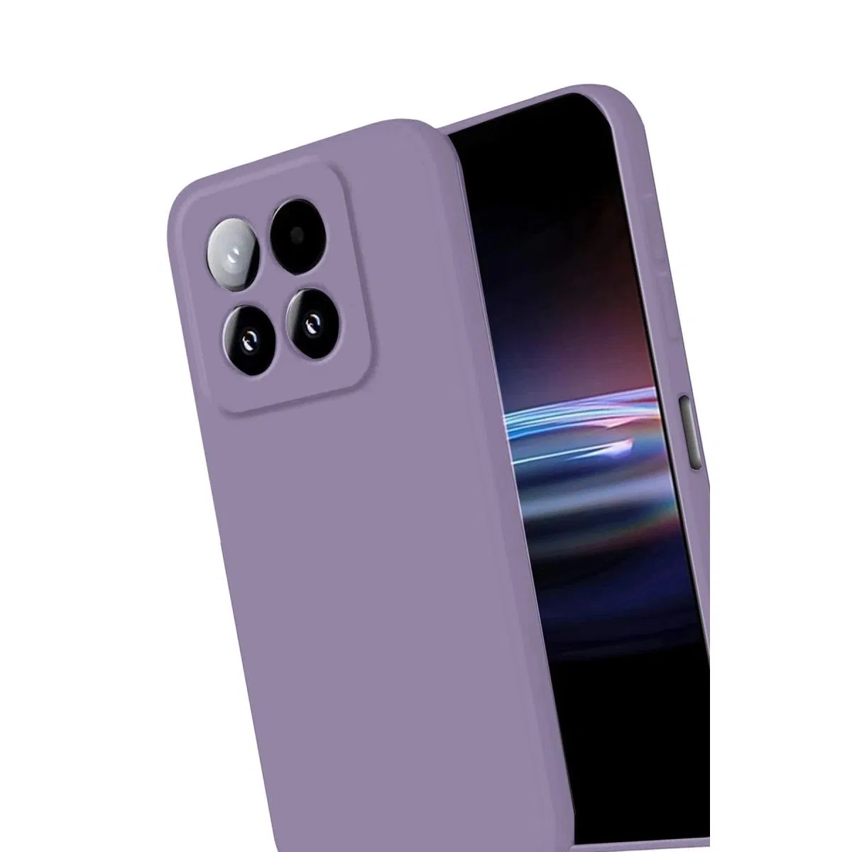 Xiaomi Mi 15t First Silikon - Lila görsel 3
