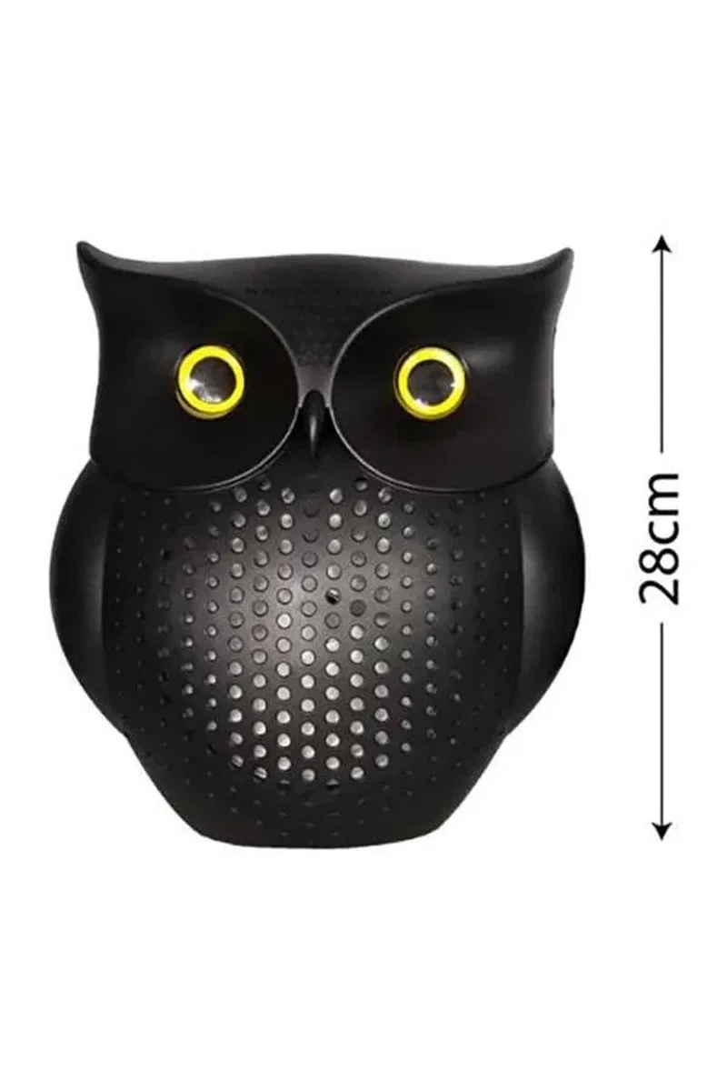 TWS Bluetooth Hoparlör Baykuş Tasarımlı Taşınabilir RGB Işıklı Uzun Pil Ömrü görsel 5