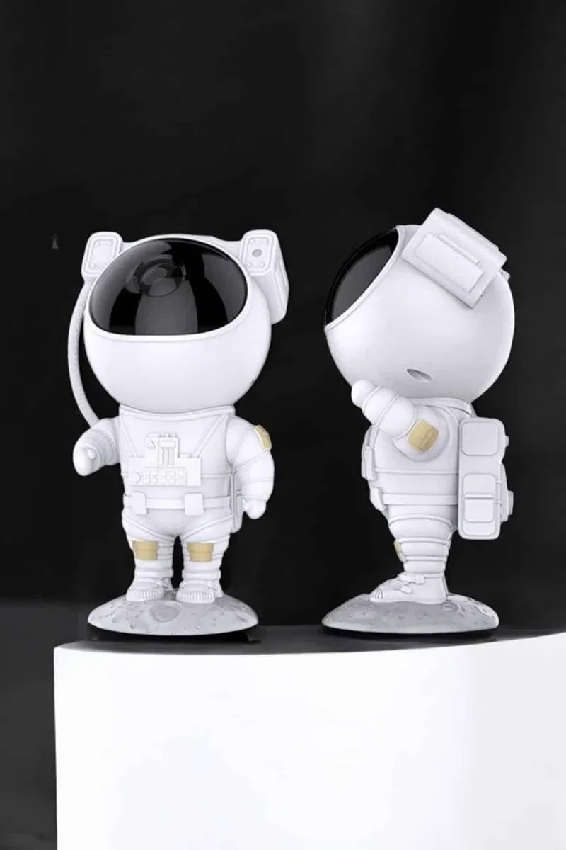 Astronot Görünümlü Projeksiyon Speaker Taşınabilir görsel 4