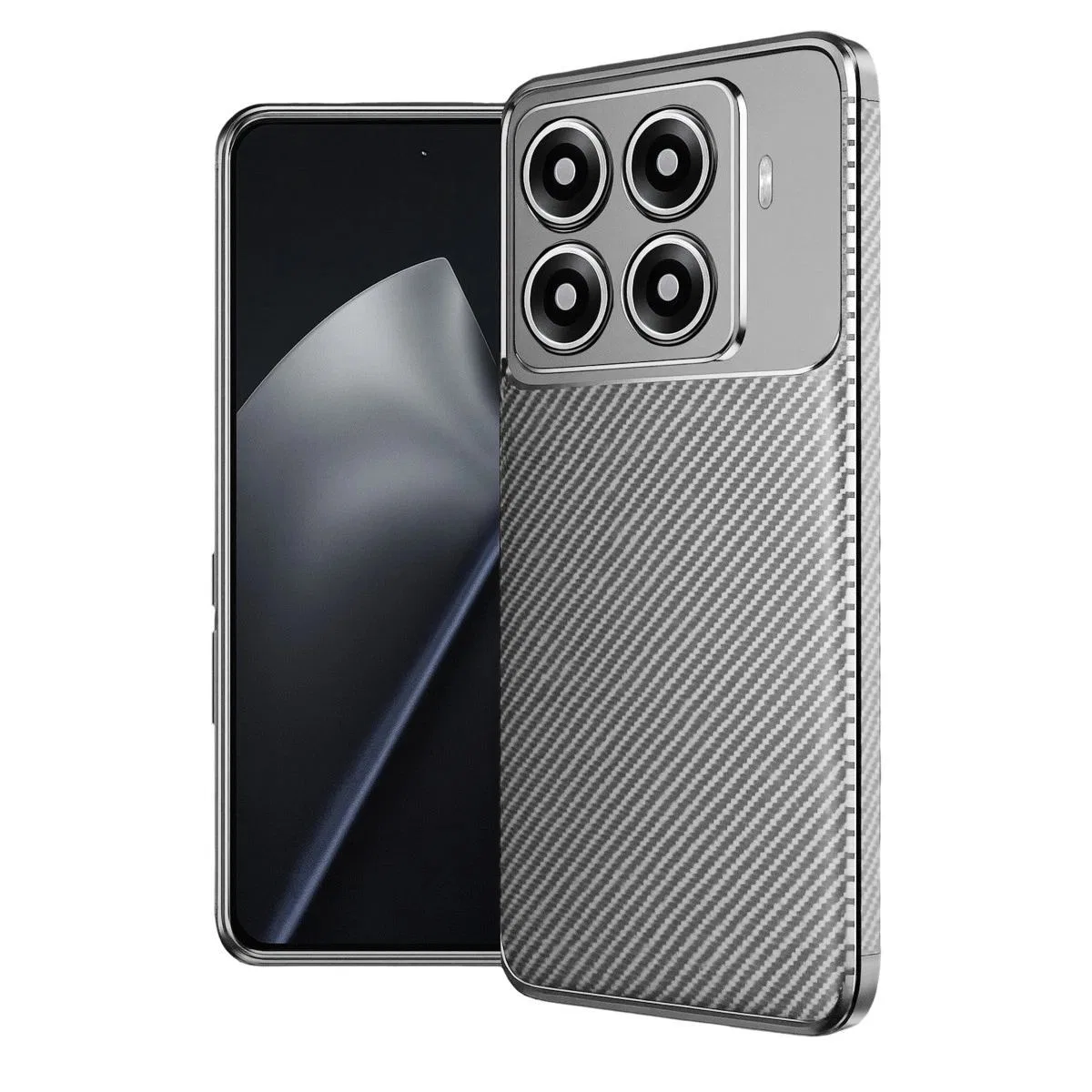 Xiaomi Mi 15t Pro Auto Focus Karbon Kapak - Gri