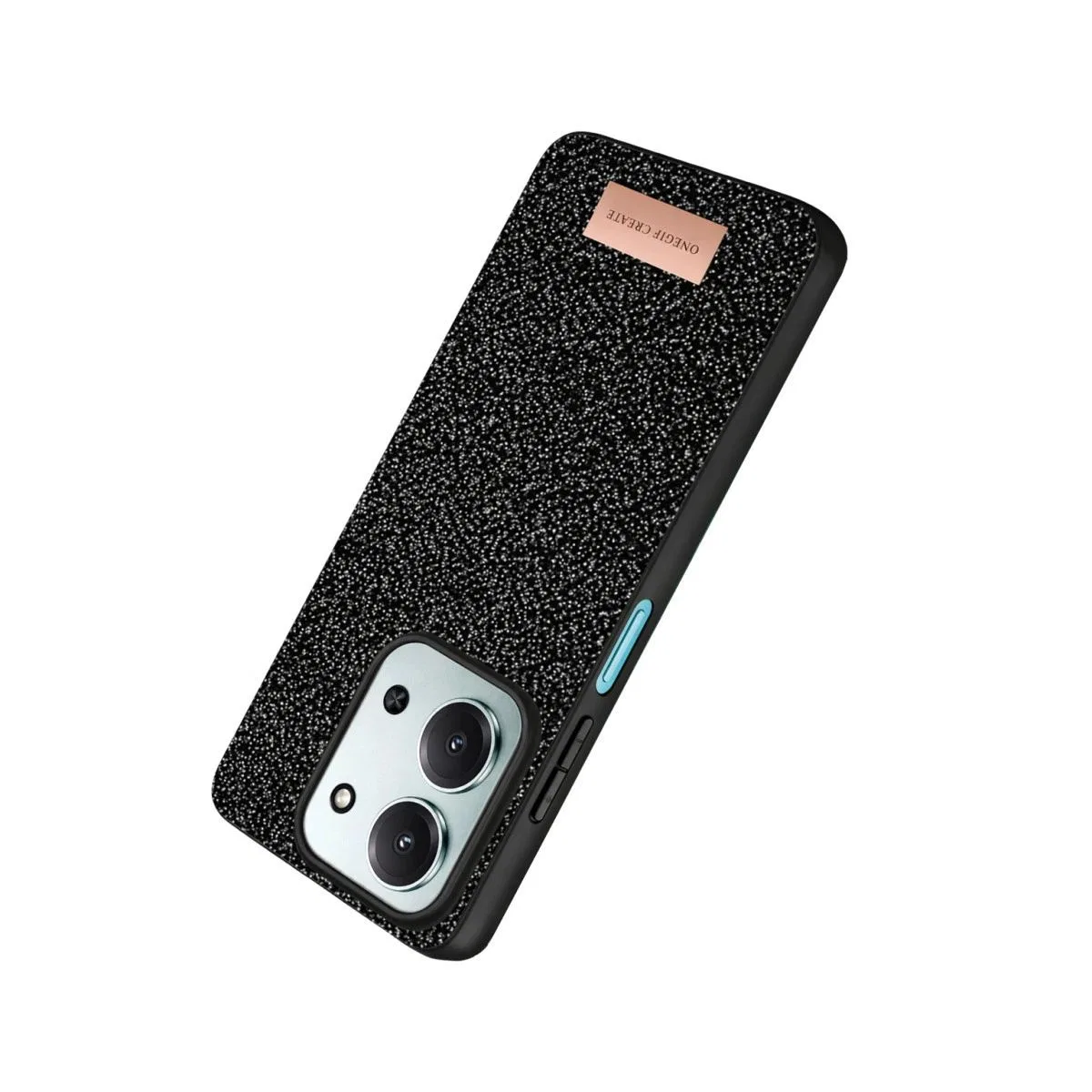 Onegif Xiaomi Redmi 15c 4g Bright Simli Kapak - Siyah görsel 4