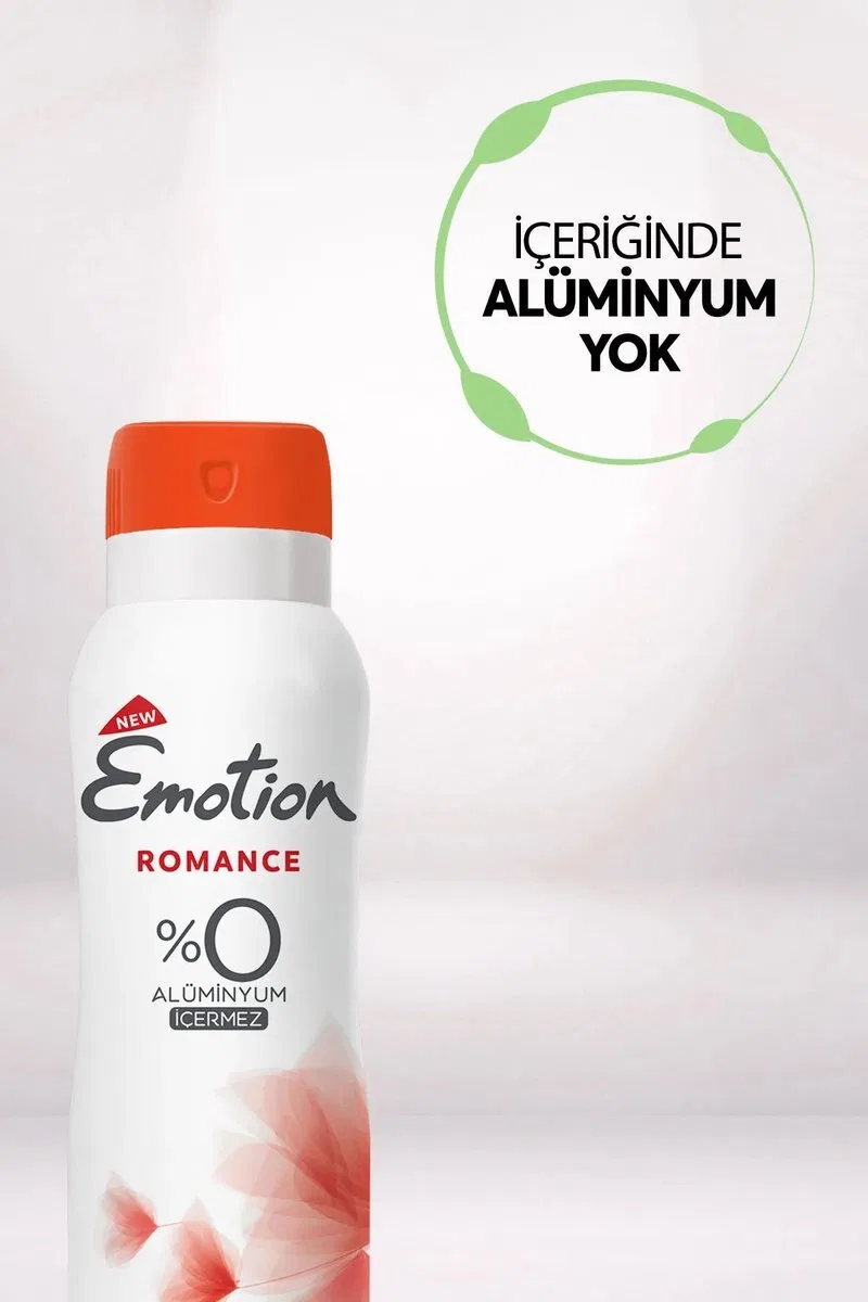 Emotion Romance Kadın Vegan Deodorant 150 Ml Hızlı Kurur, Leke Bırakmaz görsel 5