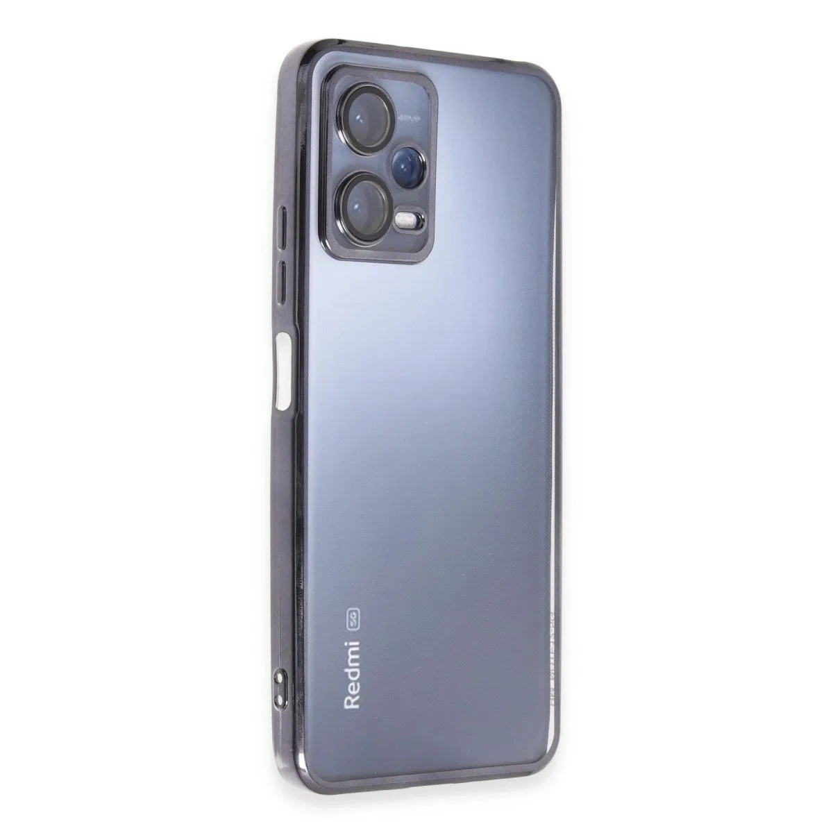 Xiaomi Redmi Note 12 5g Kılıf Razer Lensli Silikon - Siyah görsel 2