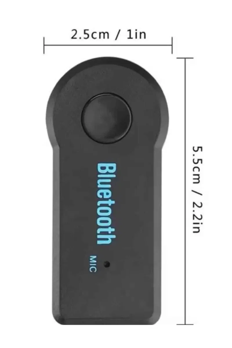 Yeni Nesil Bluetooth Aux Araç Kiti Siyah TV Tablet Telefon Araç Araba görsel 3