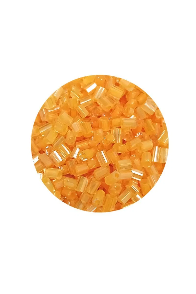 Kesme Cam Boncuk 2mm - 60 Gram - Şeffaf Açık Sarı - BNC383 görsel 2