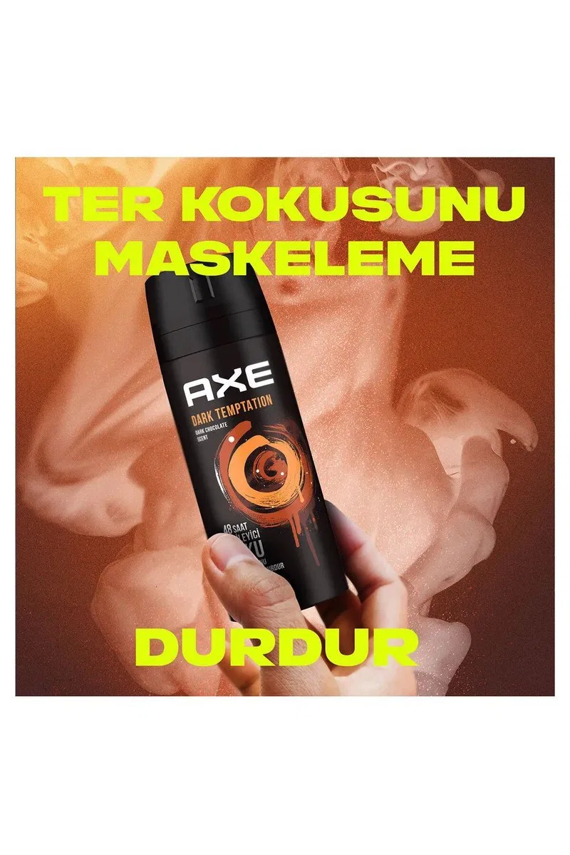 2 Adet Axe Dark Temptatıon Bay Parfüm Kofre 150 ml görsel 2
