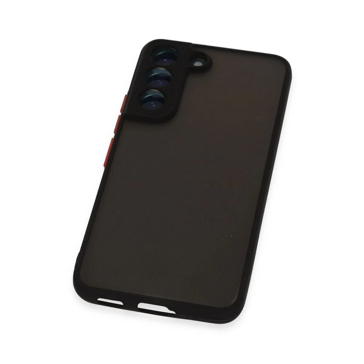 Samsung Galaxy S22 Kılıf Montreal Silikon Kapak - Siyah görsel 4