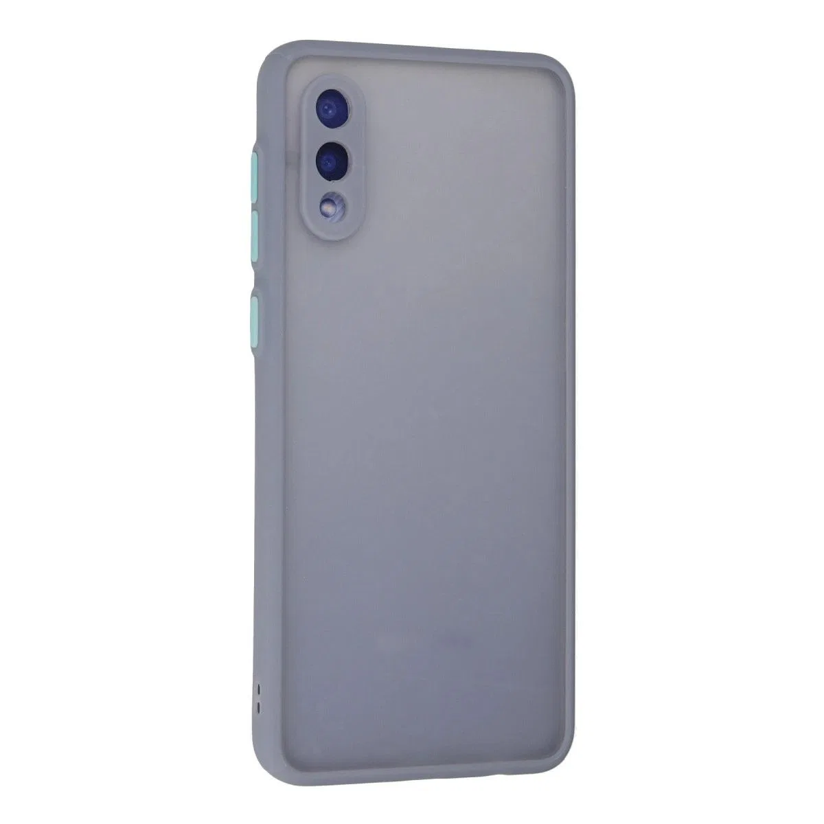 Samsung Galaxy A02 Kılıf Montreal Silikon Kapak - Gri görsel 3