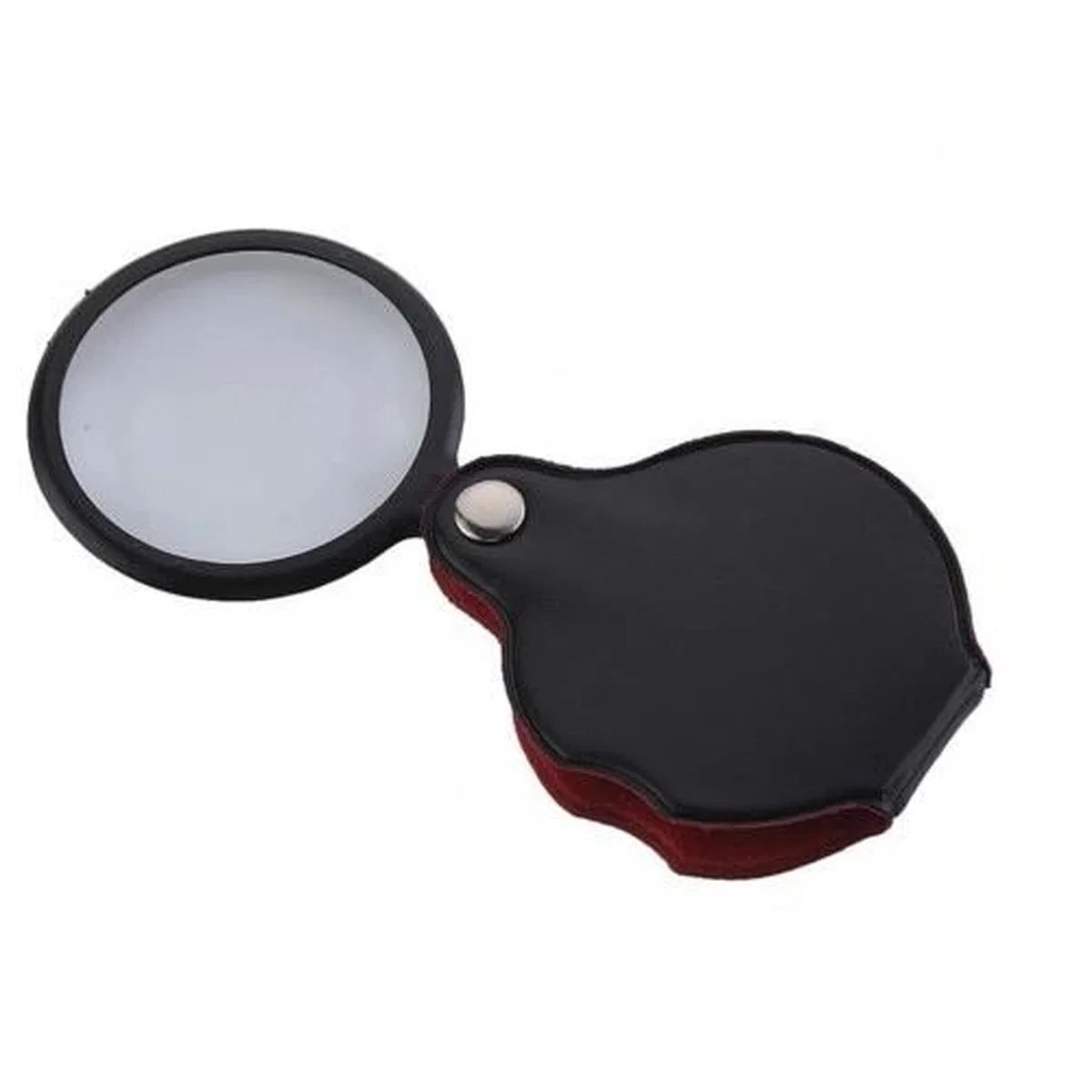 5x50mmmini Büyüteç, cepte Taşınan, optik Lens Katlanabilir Deri Kaplamaxx1051 görsel 6