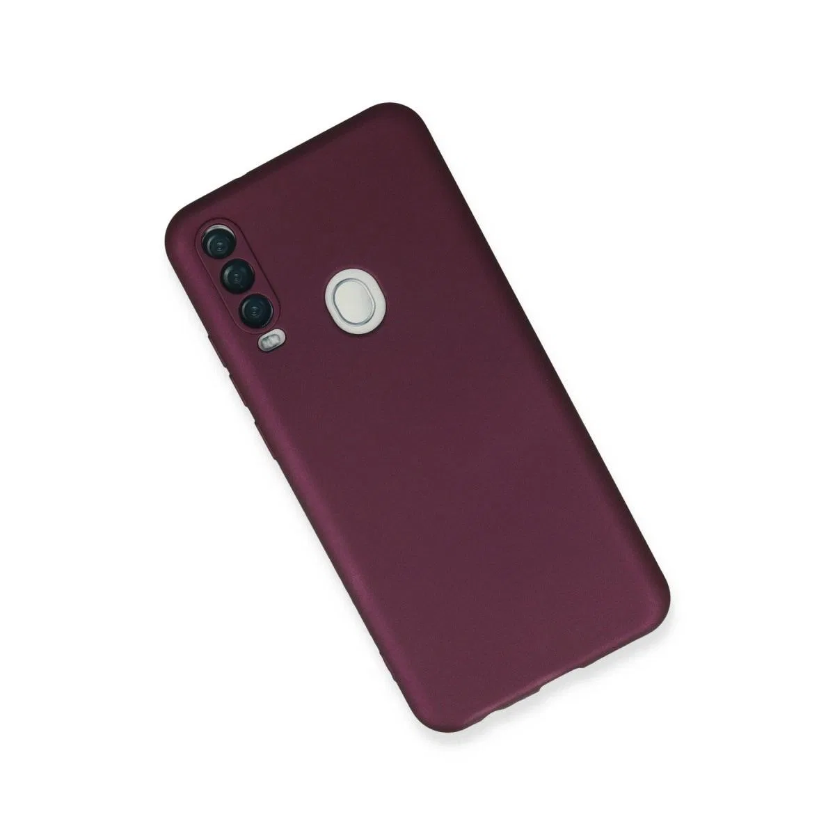 General Mobile Gm 20 Pro Kılıf First Silikon - Mürdüm görsel 3