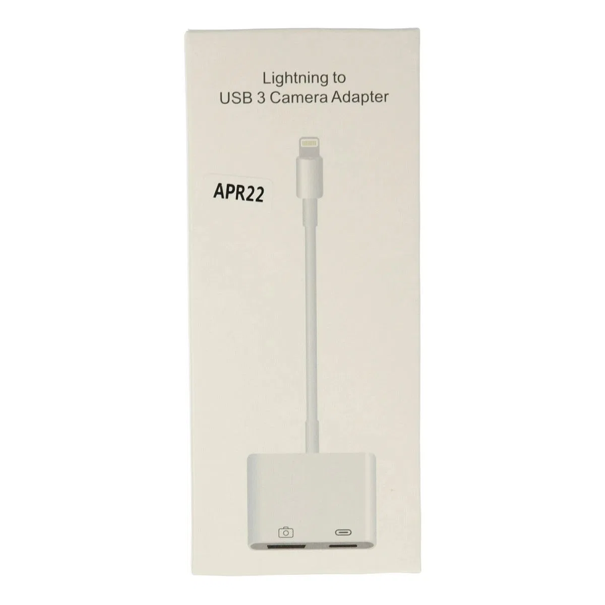 Apr22 Iphone Otg 2in1 - Beyaz görsel 3