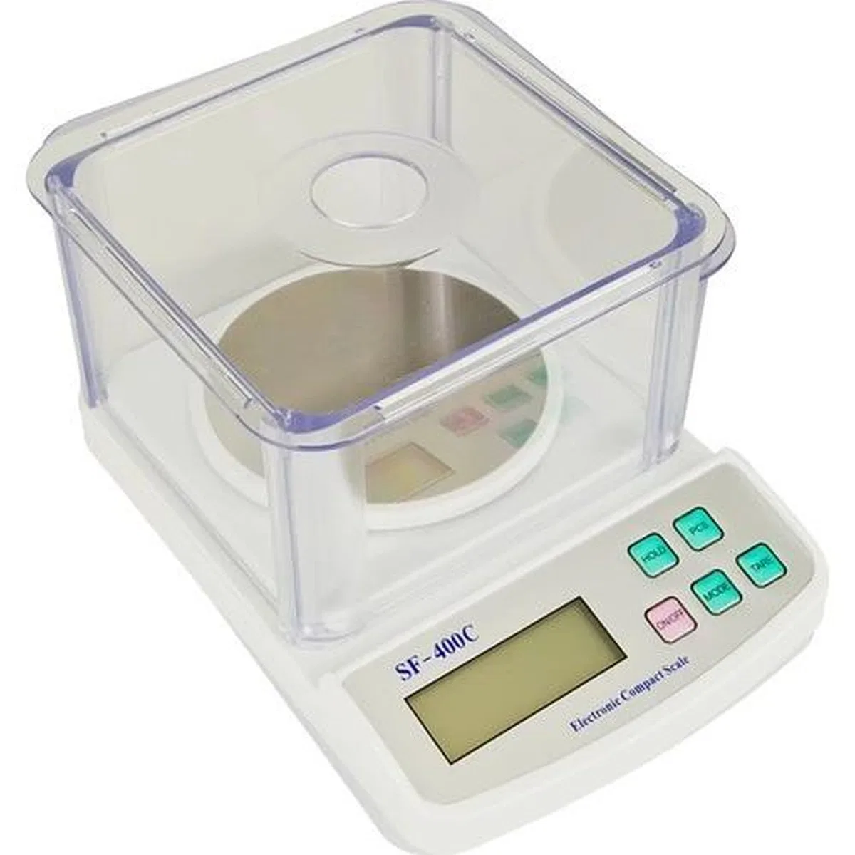 Diamond Plus Dijital Göstergeli Plastik Fanuslu Hassas Terazi Sf-400c (500 Gr-0. 01)