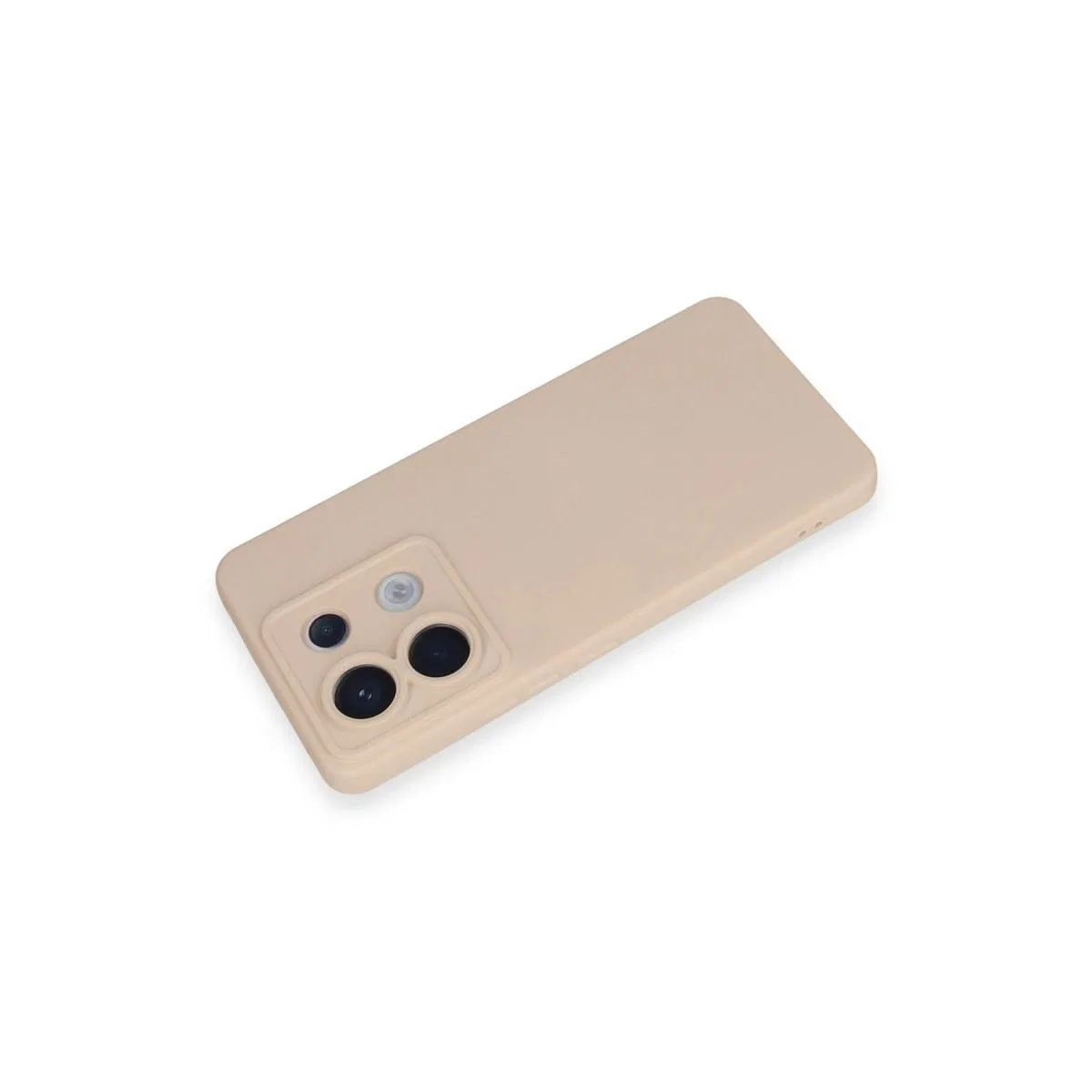 Xiaomi Redmi Note 13 Pro 5g Kılıf Nano İçi Kadife Silikon - Pudra görsel 3