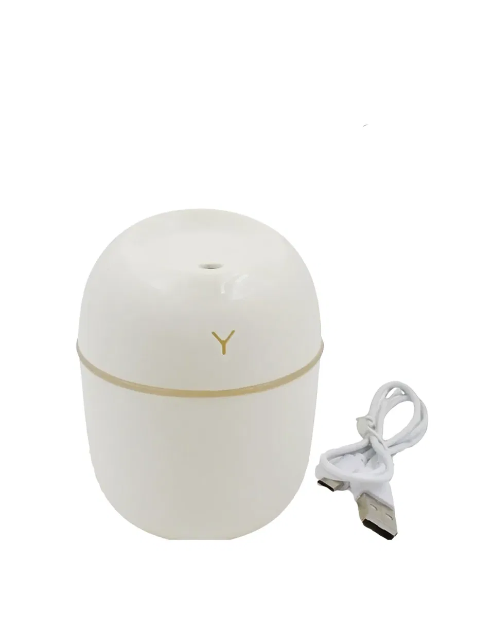 Kompakt Mini Hava Nemlendirici 5 Esans Hediyeli LED Işıklı USB Aromaterapi Cihazı görsel 3