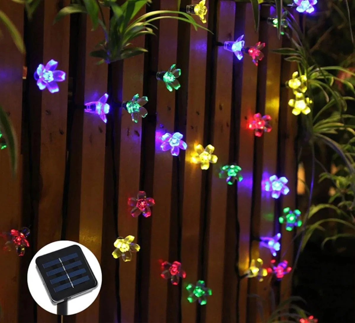 Solar 5m 50 Led Papatya Rgb 8 Fonksiyonlu görsel 3