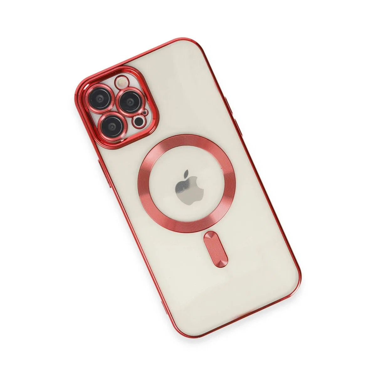 Apple İphone 12 Pro Max Kılıf Kross Magneticsafe Kapak - Kırmızı görsel 2