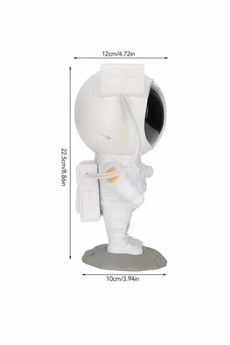 Projeksiyon Astronot Lamba Speaker Sevimli Astronot Bluetooth Hoparlör görsel 4