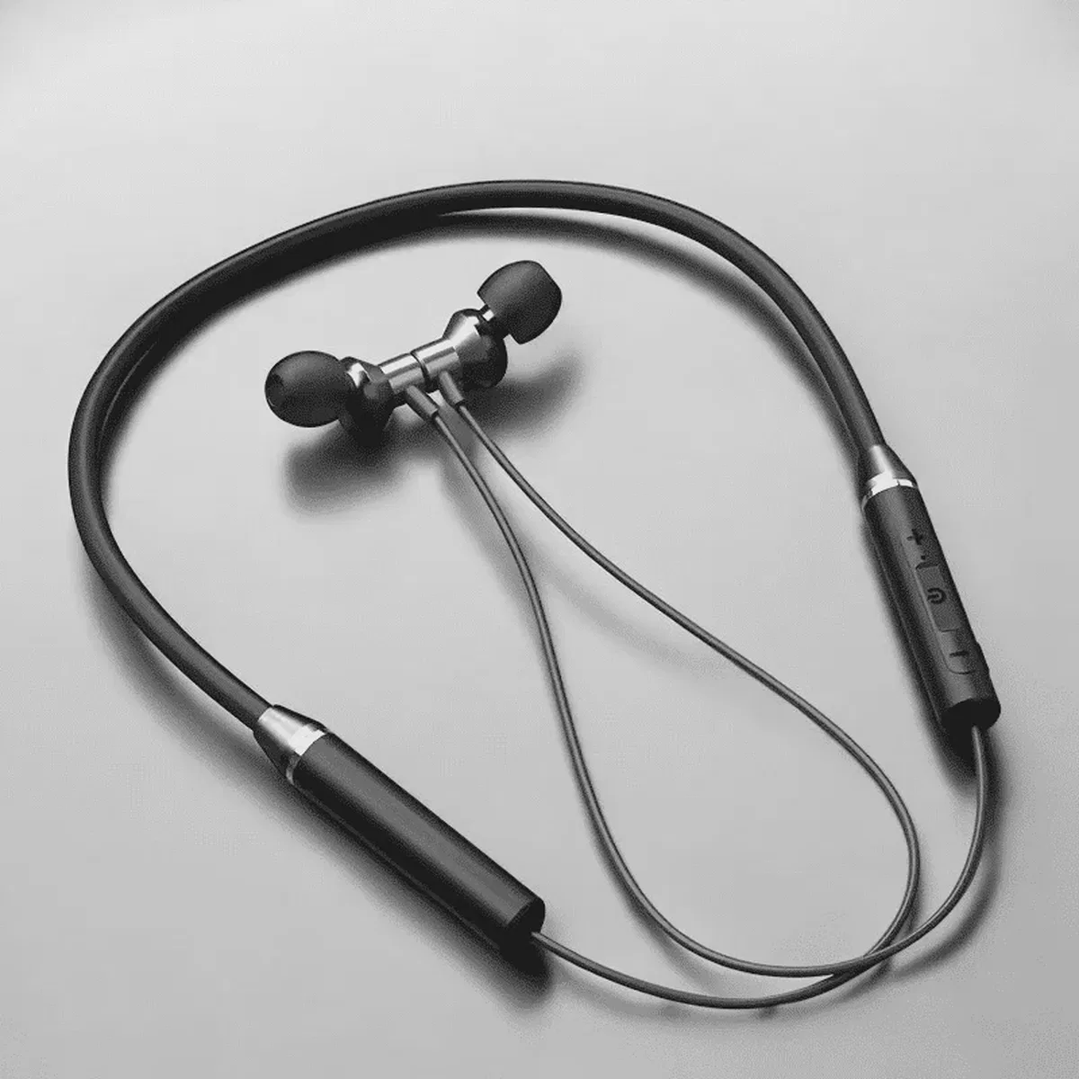 Kablolu Bluetooth Kulaklık Boyun Bantlı ANC Özelliği Yüksek Ses Kaliteli 100 saat görsel 4