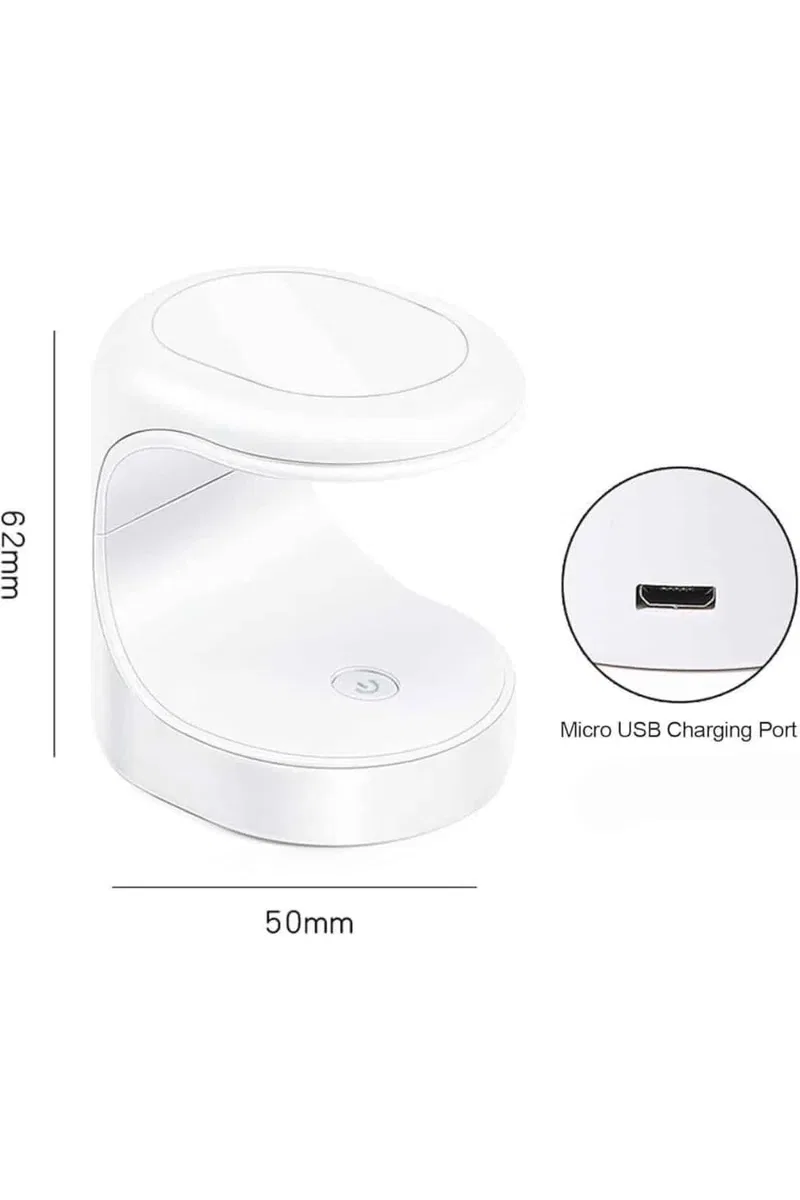 Kalıcı Oje Kurutucu Mini UV Işınlı Taşınabilir Hızlı ve Pratik Oje Kurutucu Yeni Nesil görsel 5