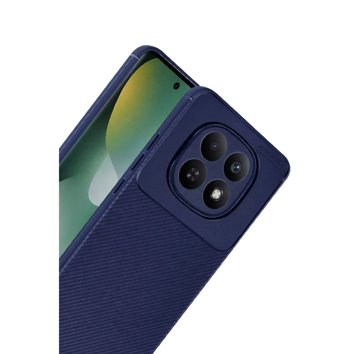 Xiaomi Redmi Note 15 4g Auto Focus Karbon Kapak - Lacivert görsel 4