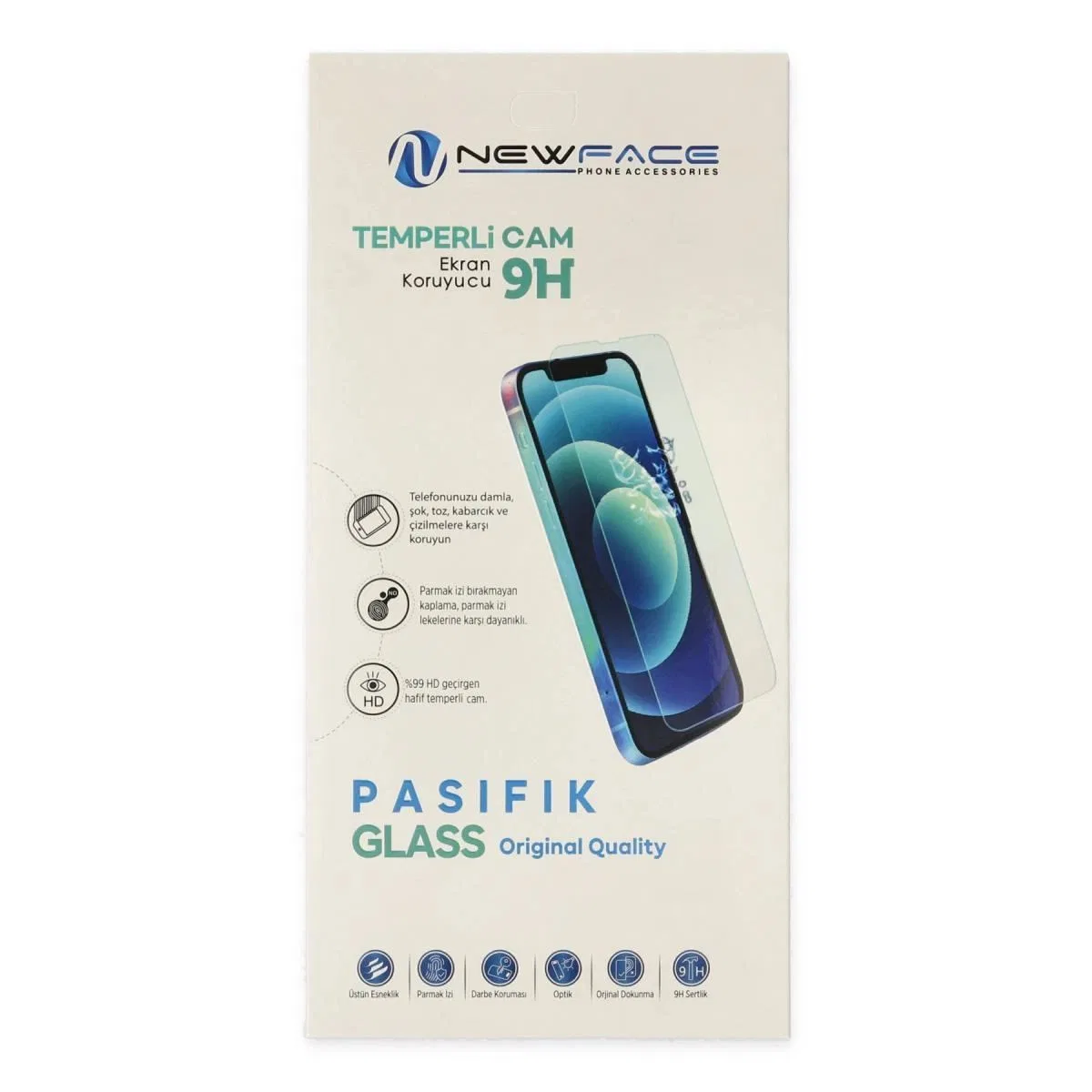 Newface Apple İphone Se 2020 Pasifik Cam Ekran Koruyucu