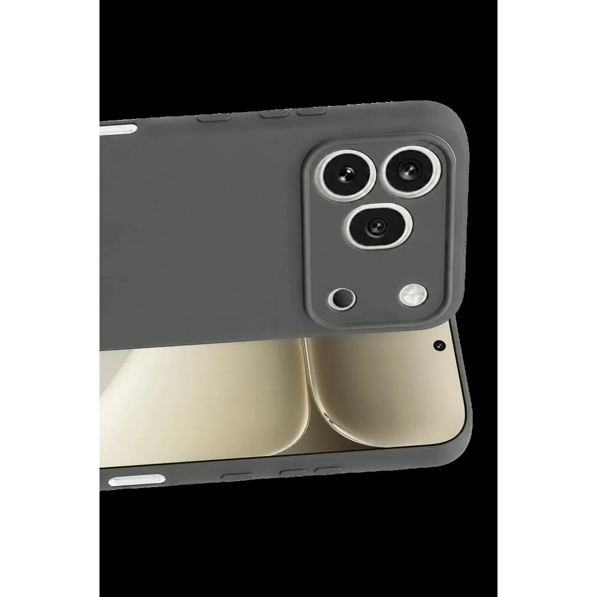 Newface Huawei Honor 600 Pro First Silikon - Gri görsel 2