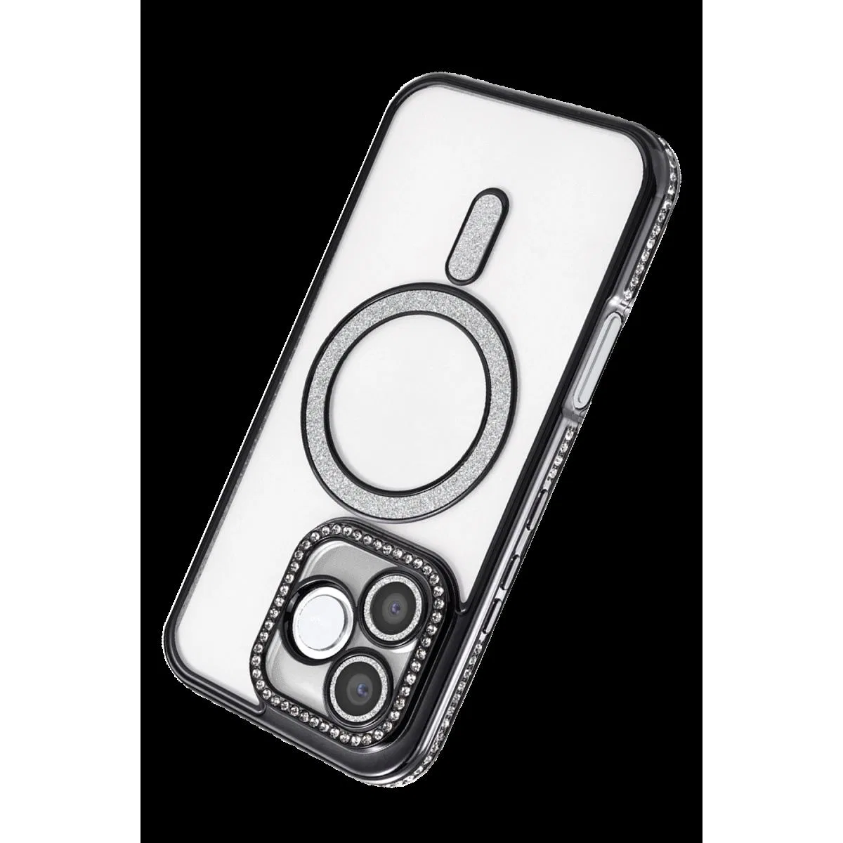 Huawei Honor 600 Lite Joke Simli Magneticsafe Kılıf - Siyah görsel 3