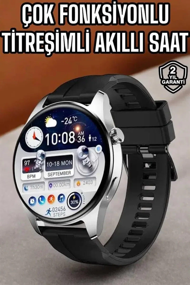 Akıllı Saat Tema Değiştirme Titreşimli Bluetooth Bağlantılı NFC Ve GPS Uyumlu görsel 2