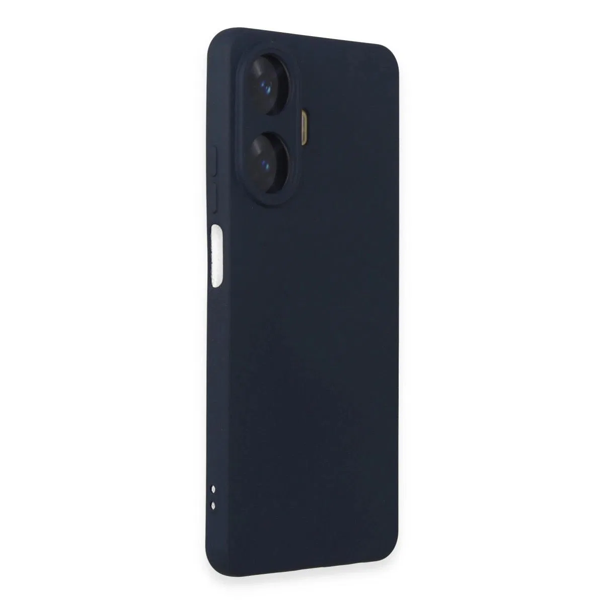Realme C55 Kılıf Nano İçi Kadife Silikon - Lacivert görsel 2