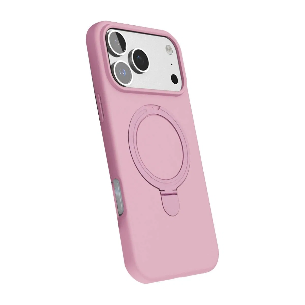 Apple İphone 17 Pro Regal Magsafe Standlı Kapak - Açık Pembe görsel 3
