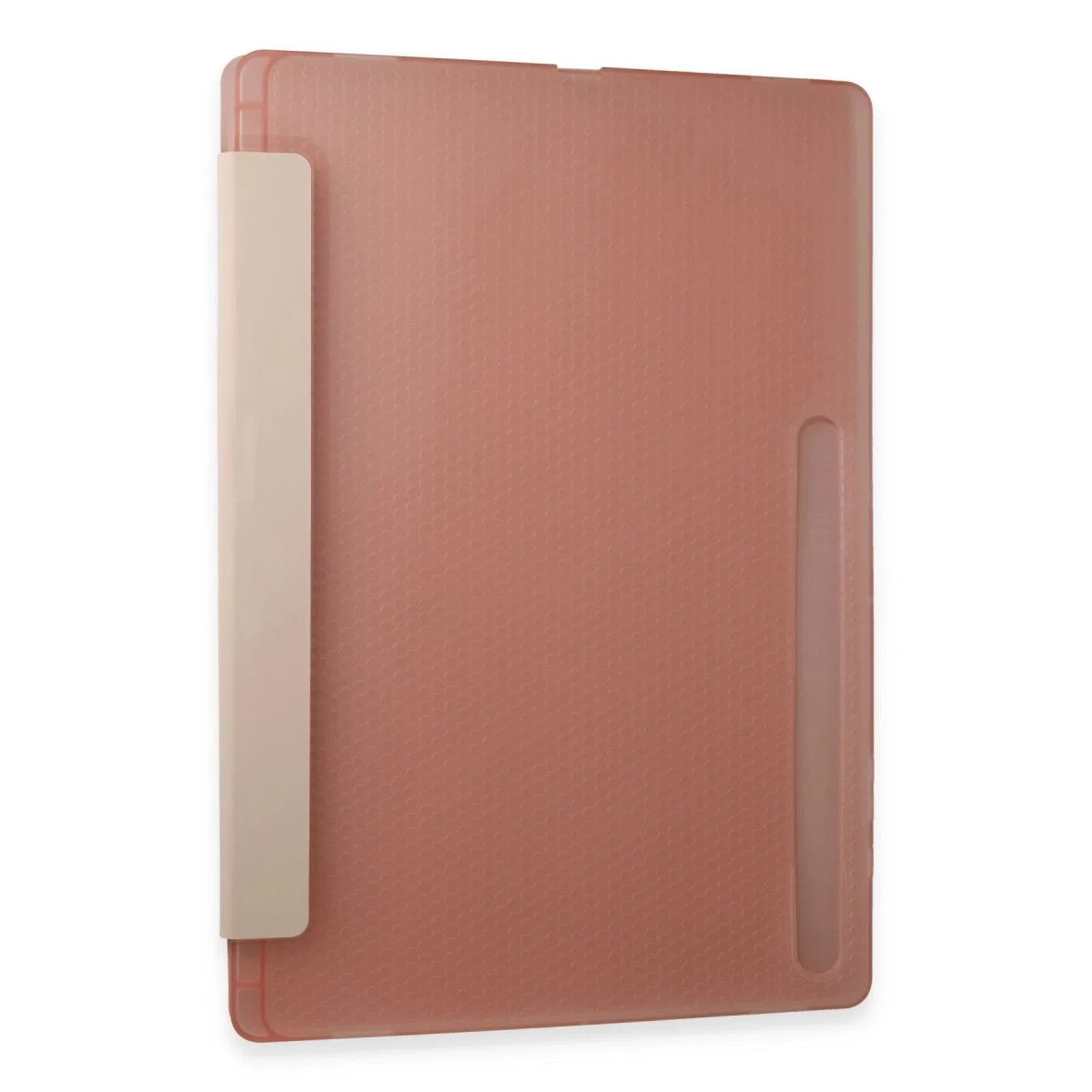 Samsung Galaxy Tab A9 Kılıf Kalemlikli Mars Tablet Kılıfı - Rose Gold görsel 2