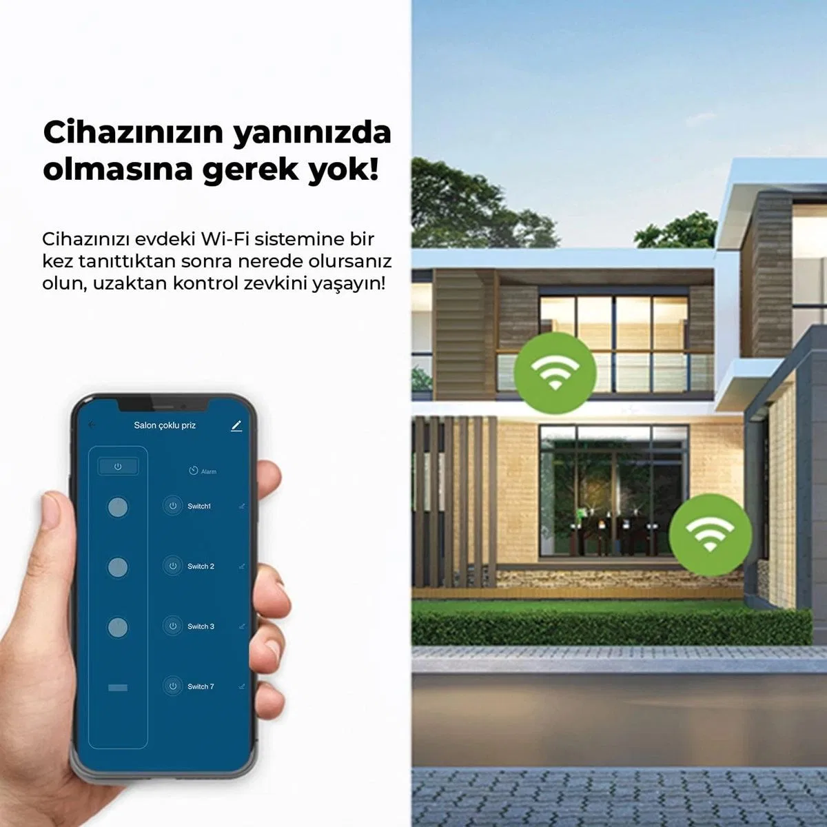 Vtn Bp-01 Wifi Yüksek Akım Korumalı Hızlı Şarj Özellikli Akıllı Priz görsel 6