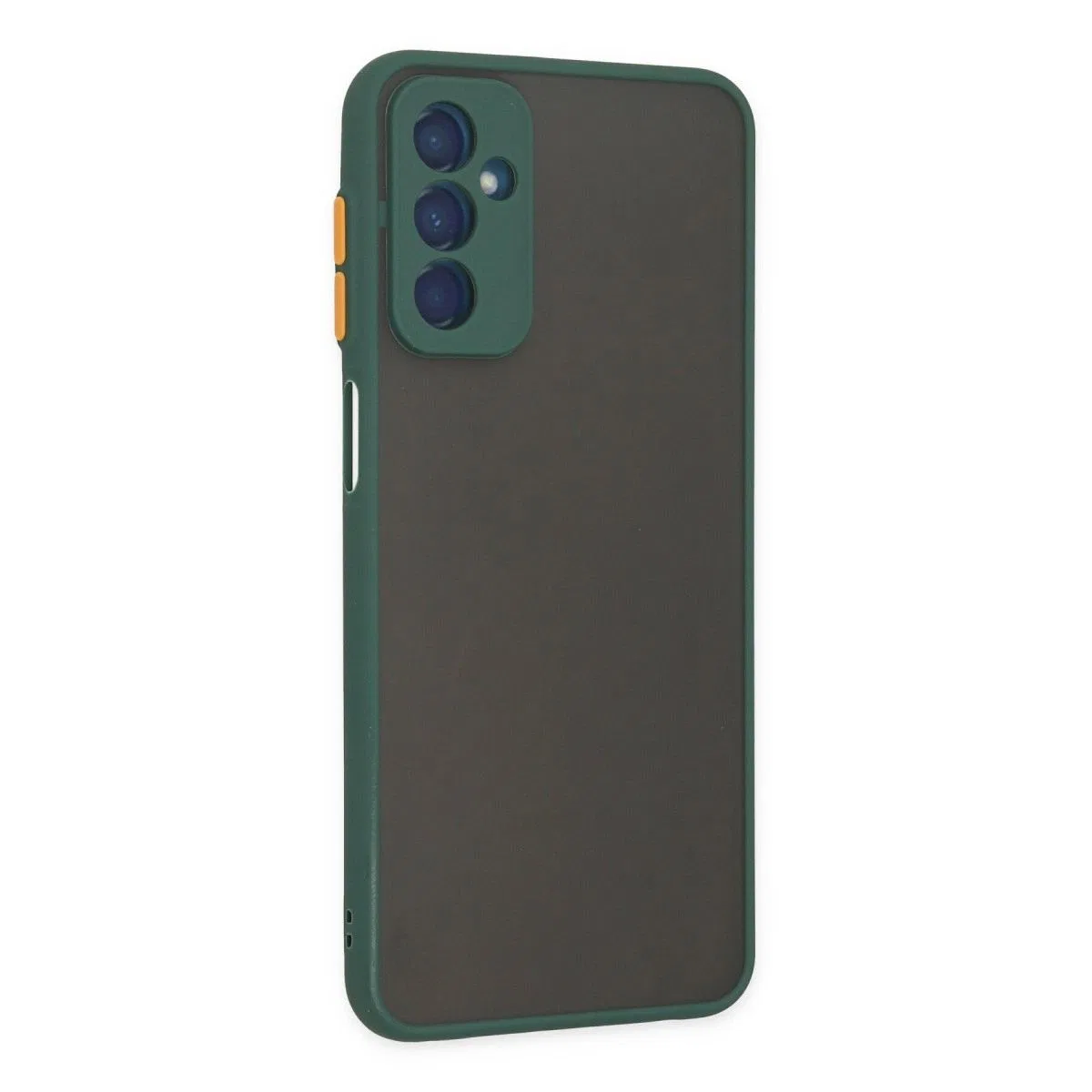 Samsung Galaxy M13 Kılıf Montreal Silikon Kapak - Yeşil görsel 3