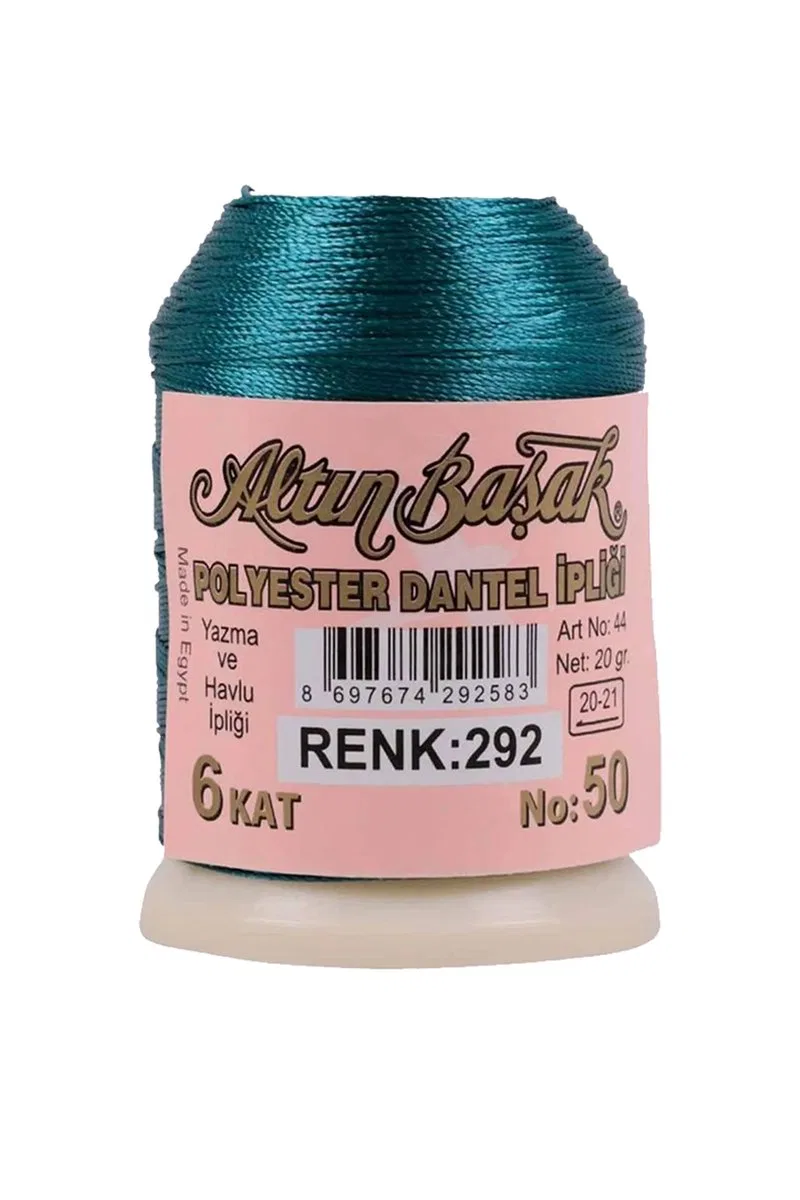 3 Adet Altınbaşak Oya ve Dantel İpi 20 gr - Royaleks - No: 292 görsel 3