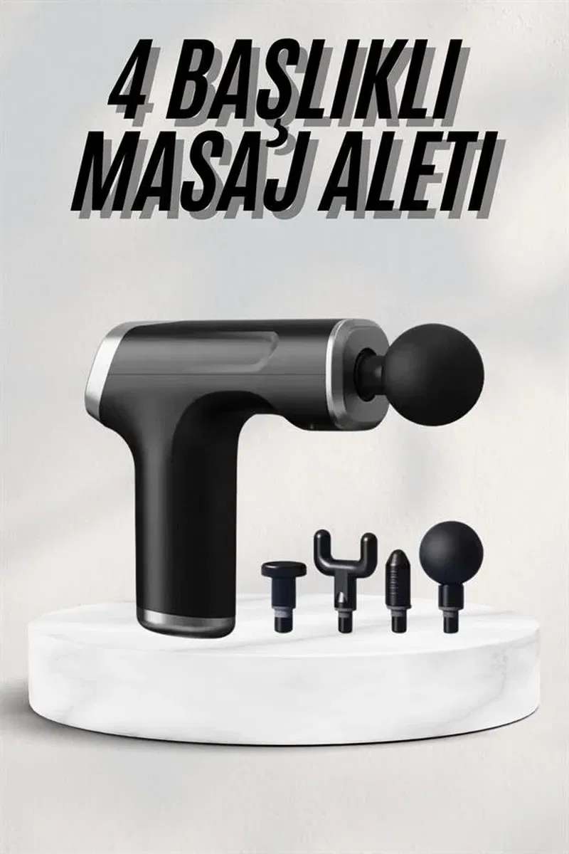 Masaj Tabancası 24v Type-c Hızlı Şarj Girişli Masaj Aleti Uzun Ömürlü görsel 2