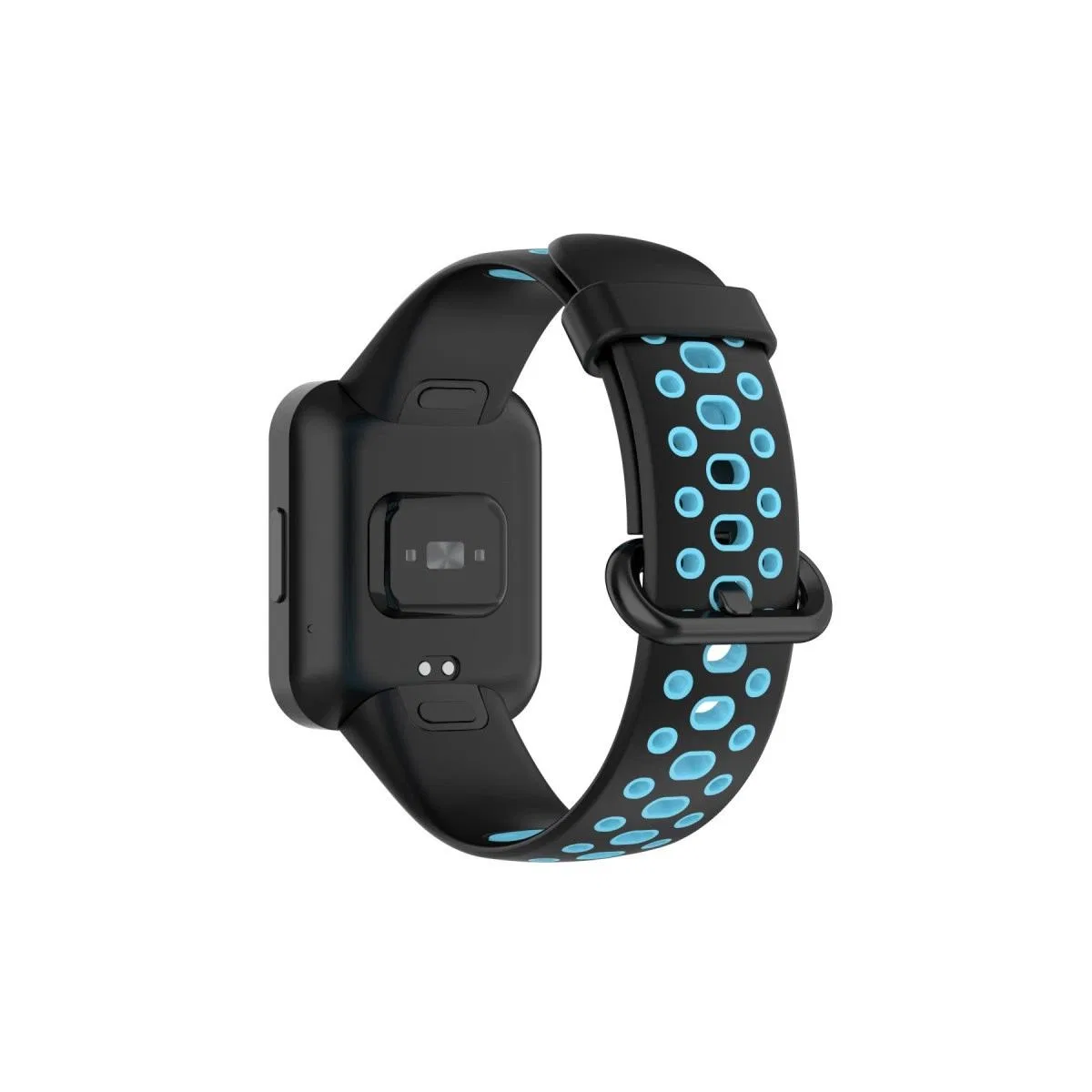 Xiaomi Redmi Watch 2 Spor Delikli Kordon - Siyah-mavi görsel 2