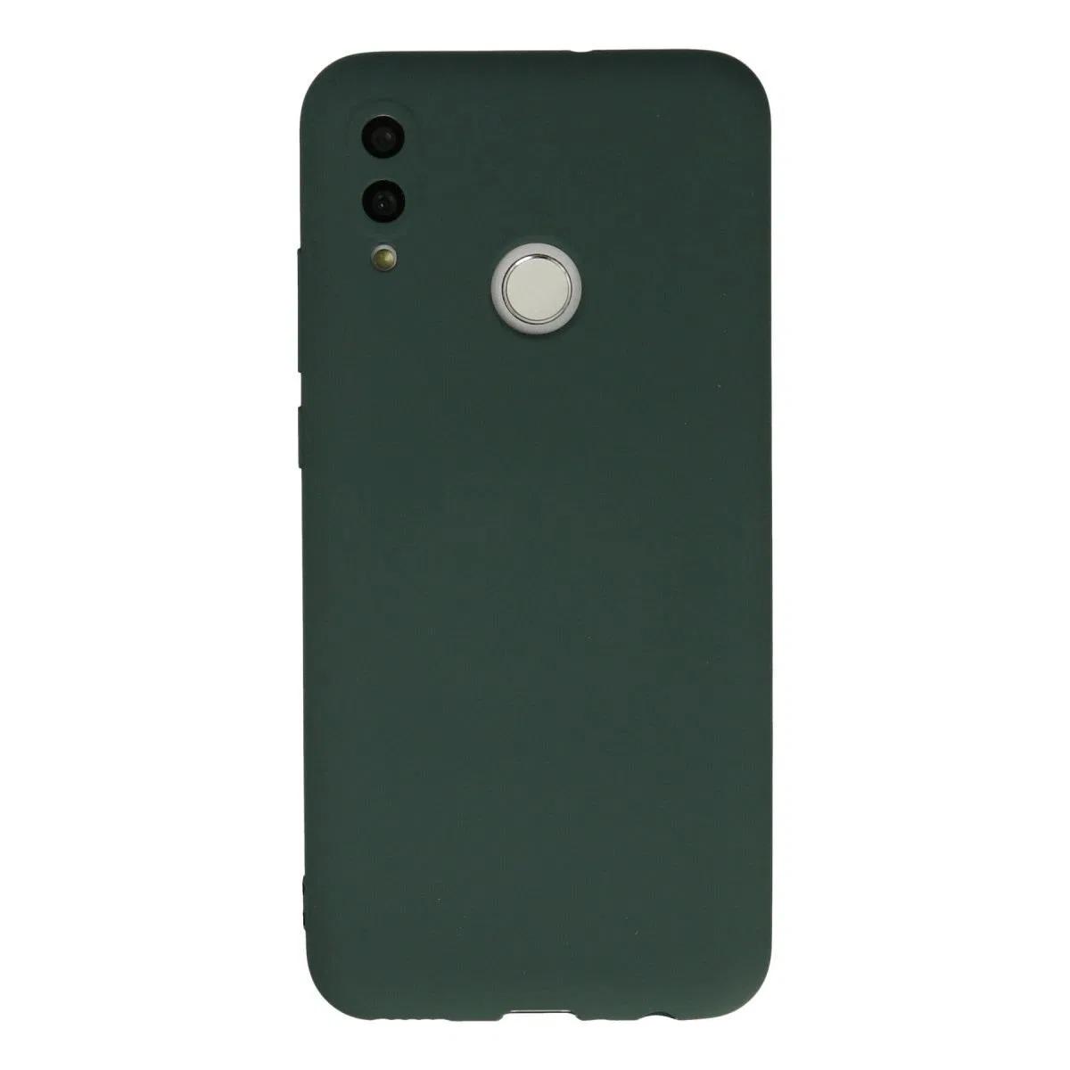 Huawei P Smart 2019 Kılıf Nano İçi Kadife Silikon - Koyu Yeşil