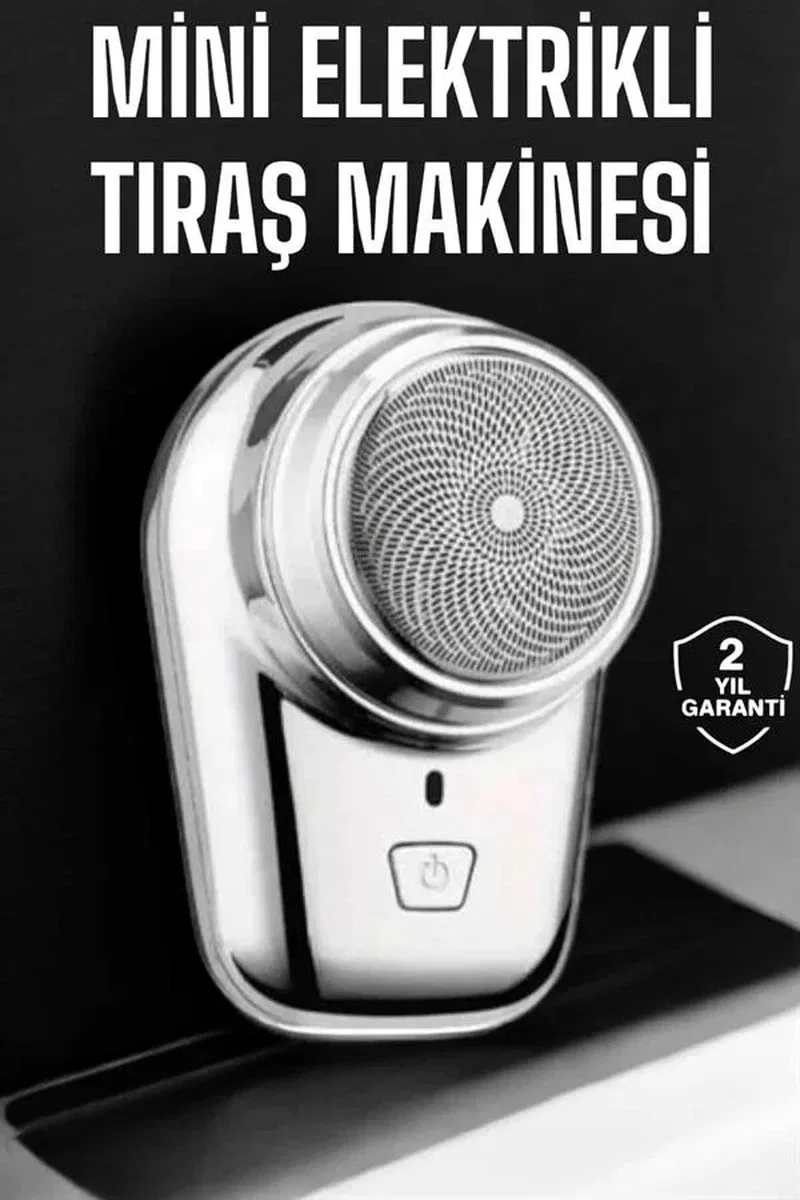 Seyahat Tipi Tıraş Makinesi Taşınabilir Kablosuz Mini Paslanmaz Çelik görsel 2
