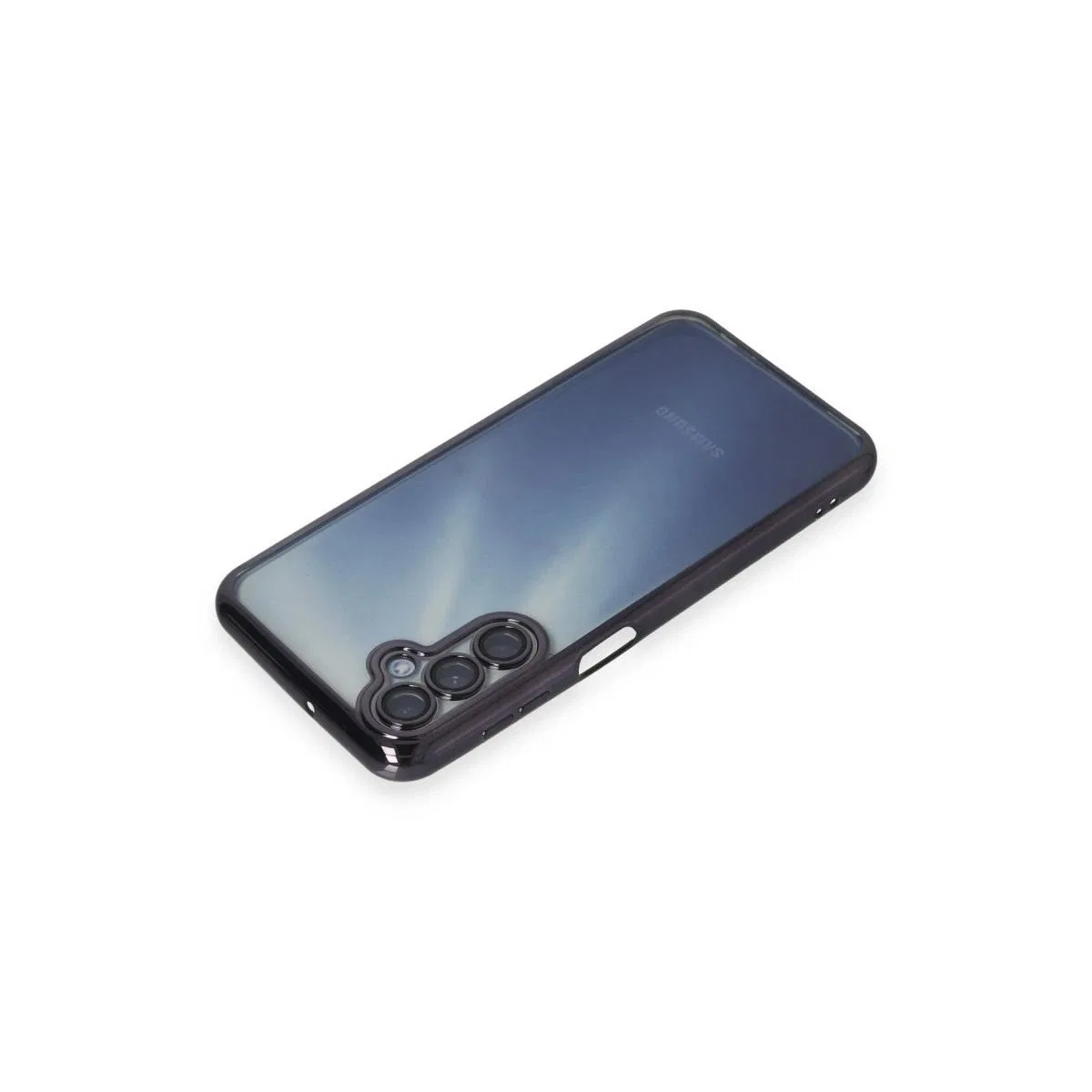 Samsung Galaxy A55 5g Kılıf Razer Lensli Silikon - Mor görsel 3