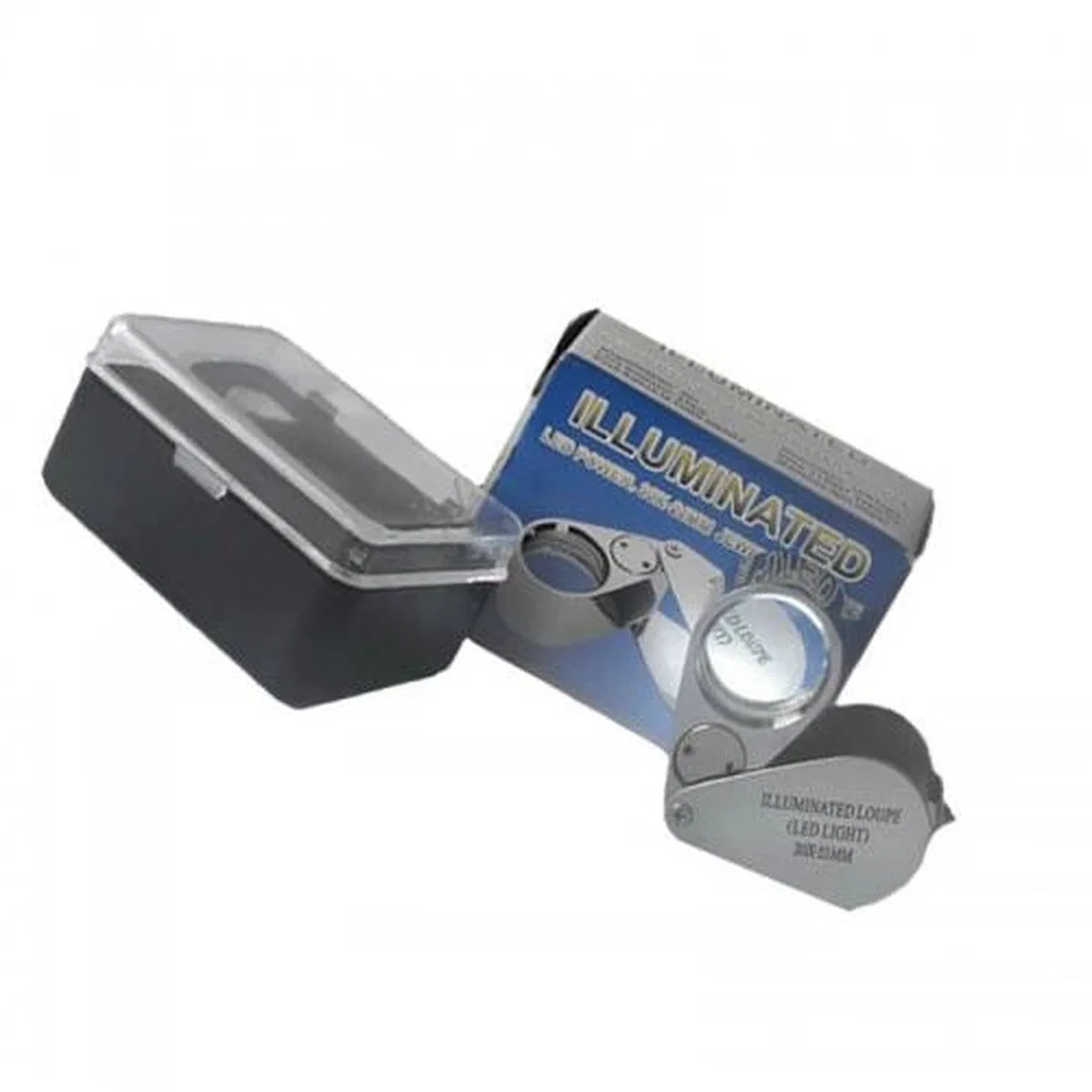 Kontrol, Için Özel Kutulu Metal Işıklı Lup 30x21 görsel 7