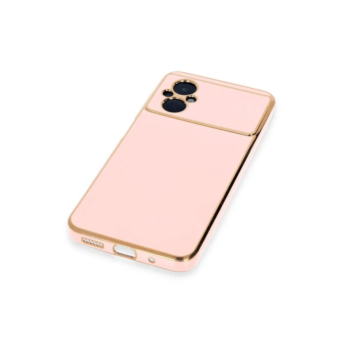 Xiaomi Poco M5 Kılıf Volet Silikon - Pembe görsel 5