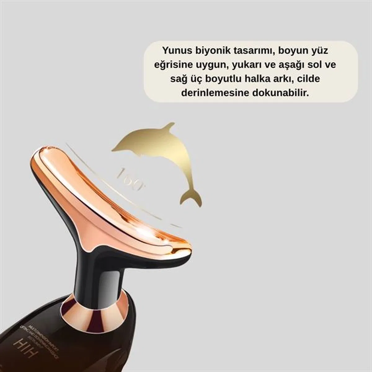 Yüz Ve Boyun Masaj Aleti – Yunus Tasarım, Kırışık Görünümü Giderici görsel 3