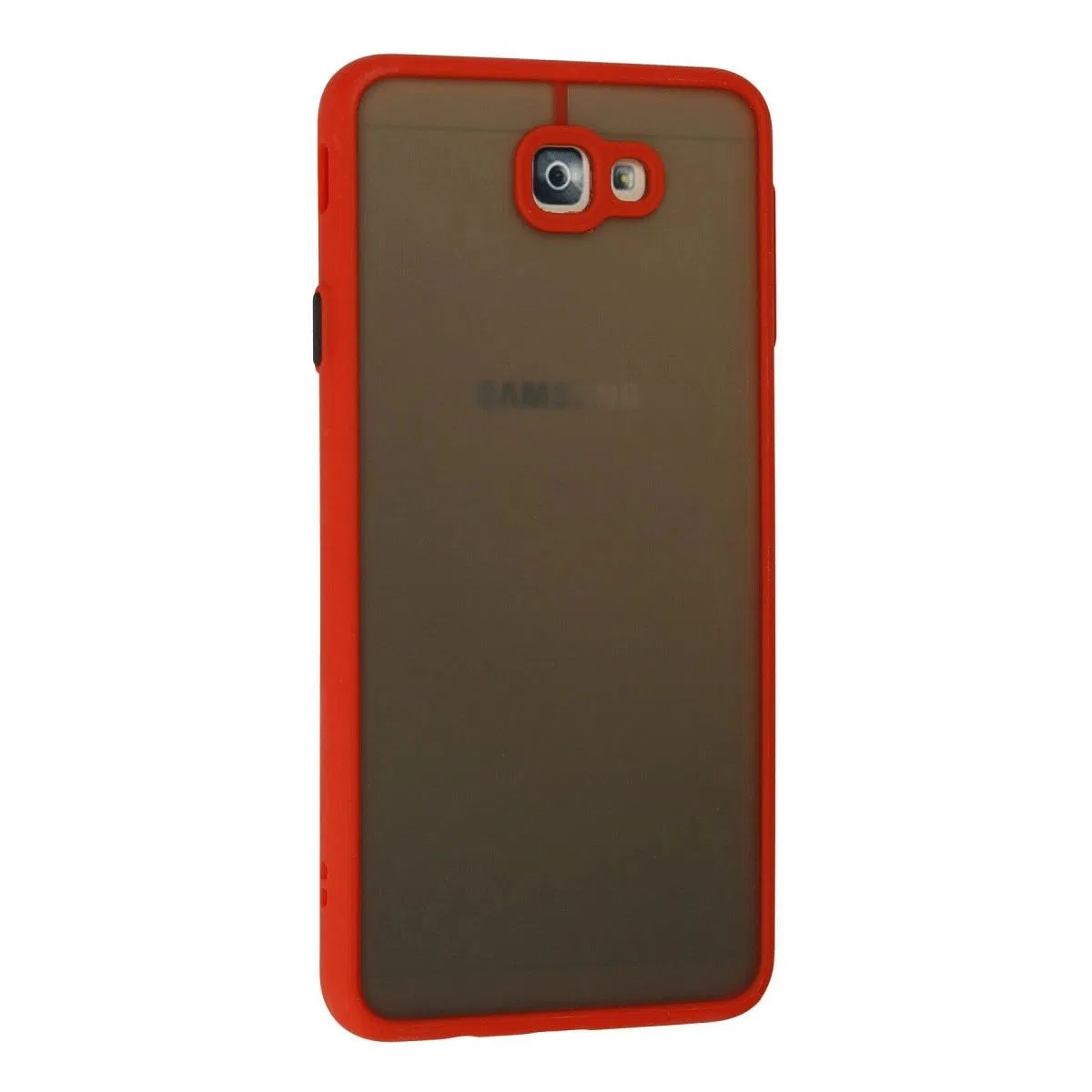 Samsung Galaxy J7 Prime Kılıf Montreal Silikon Kapak - Kırmızı görsel 3