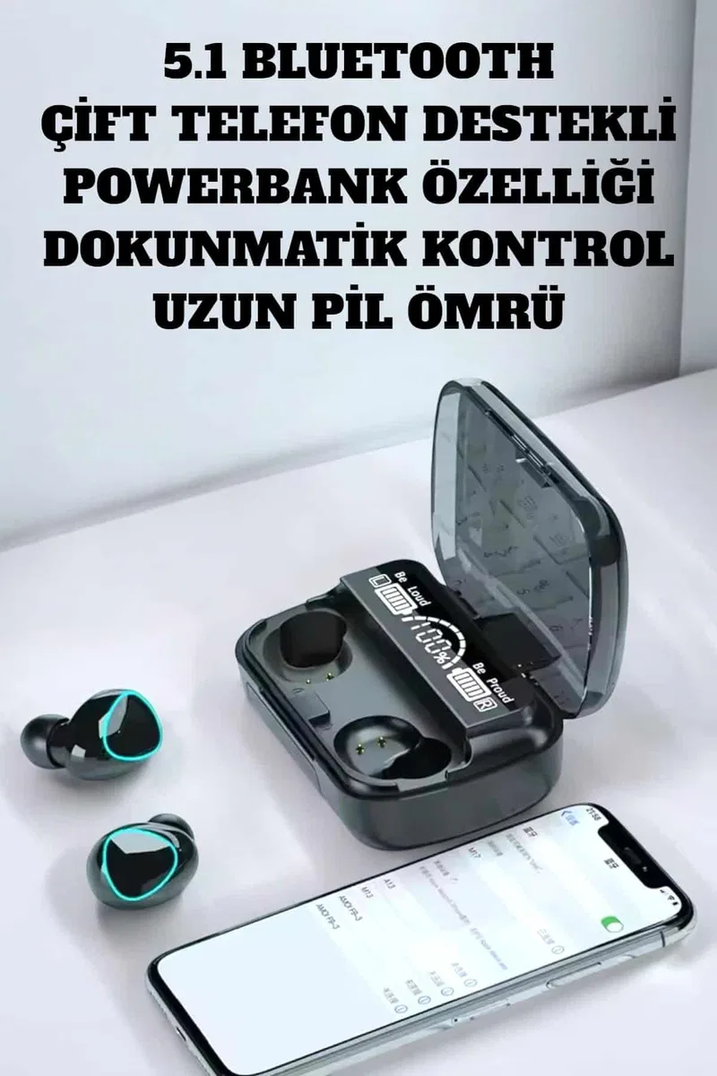 Extra Bass ve HD Ses ile Üstün Bluetooth 5. 3 Kablosuz Kulaklık görsel 4