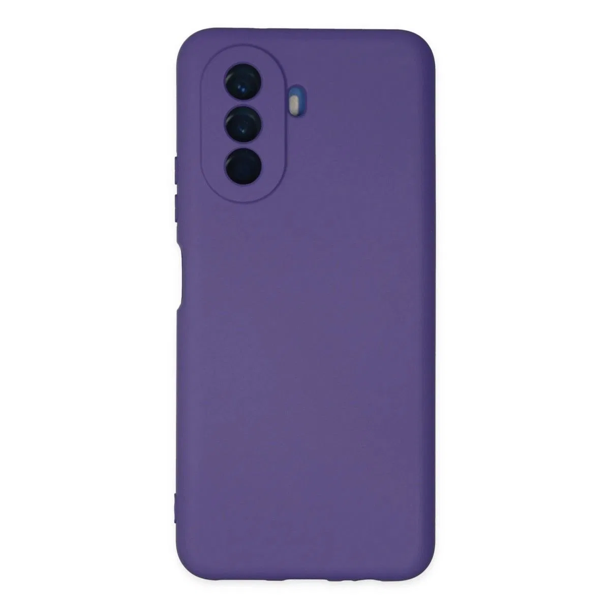 Huawei Nova Y70 Kılıf Nano İçi Kadife Silikon - Mor