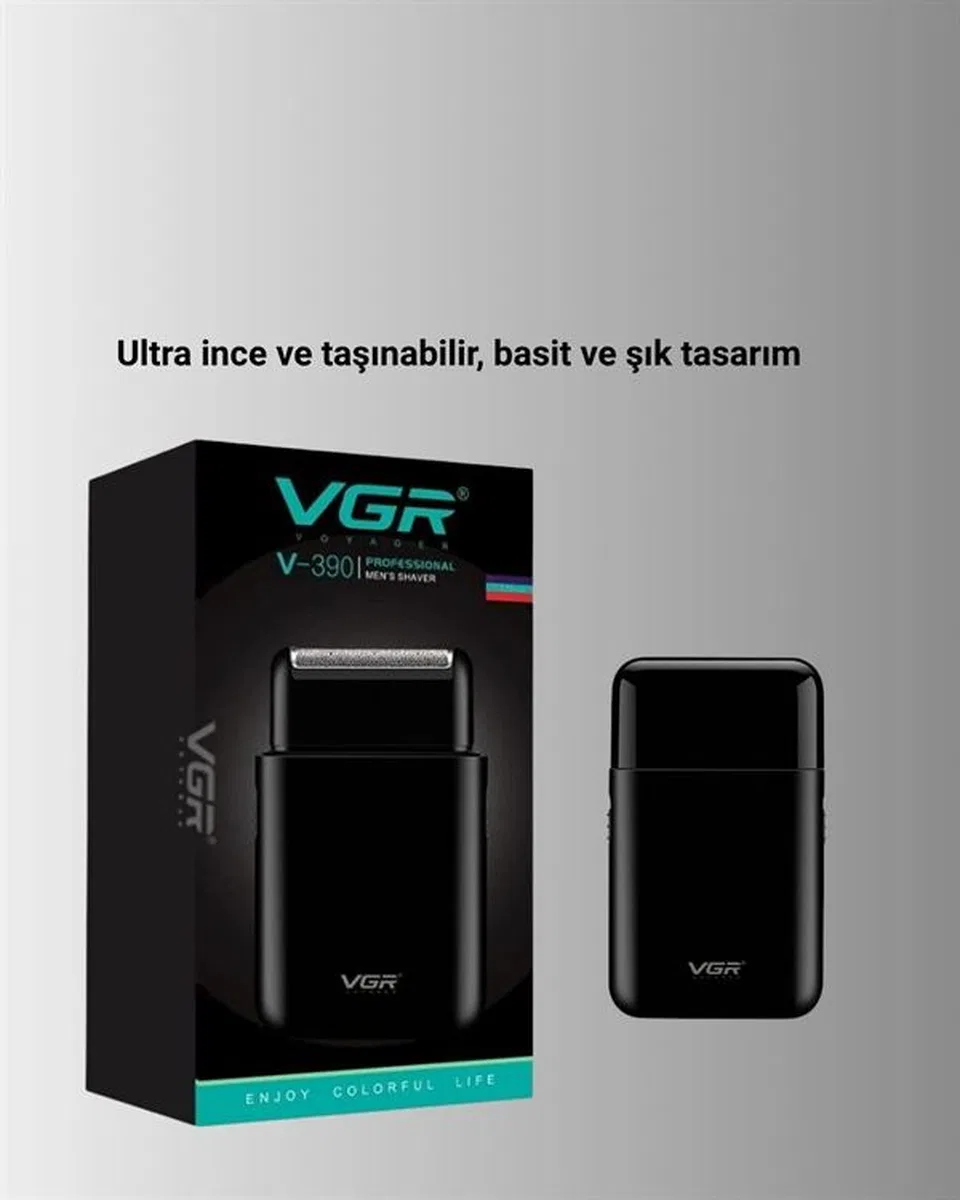 Usb Şarjlı Traş Makinesi – Piston + Ağ Başlık, 600 mah Batarya görsel 3
