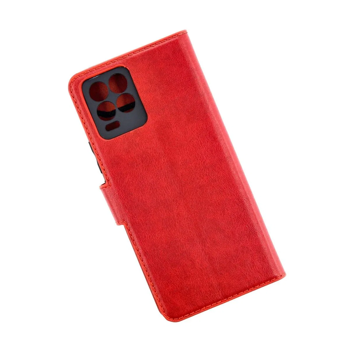 Realme 8 Pro Kılıf Trend S Plus Kapaklı Kılıf - Kırmızı görsel 2