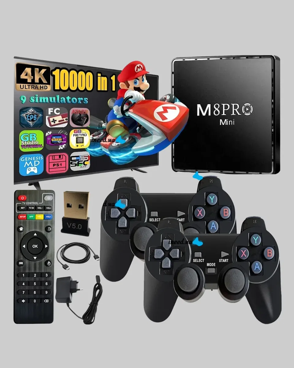 M8Pro Mini 2 Android 12 64 GB TV Box – 10K Ultra HD Görüntü & Oyun Keyfi görsel 3